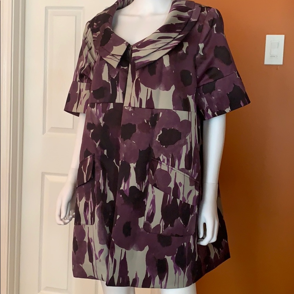 Simply Vera Vera Wang Multicolored Purple Jacket